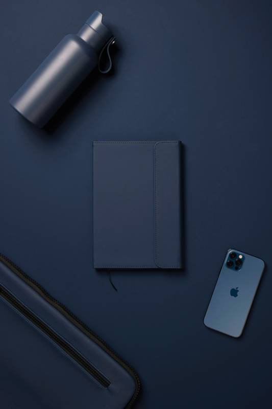 Блокнот VINGA Baltimore из переработанных полиуретана и бумаги GRS, А5