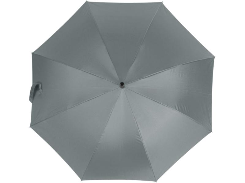 Зонт-трость Reviver с куполом из переработанного пластика