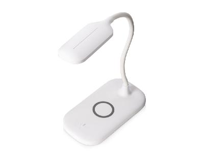 Настольный светильник с беспроводной зарядкой Nimble, 10 Вт