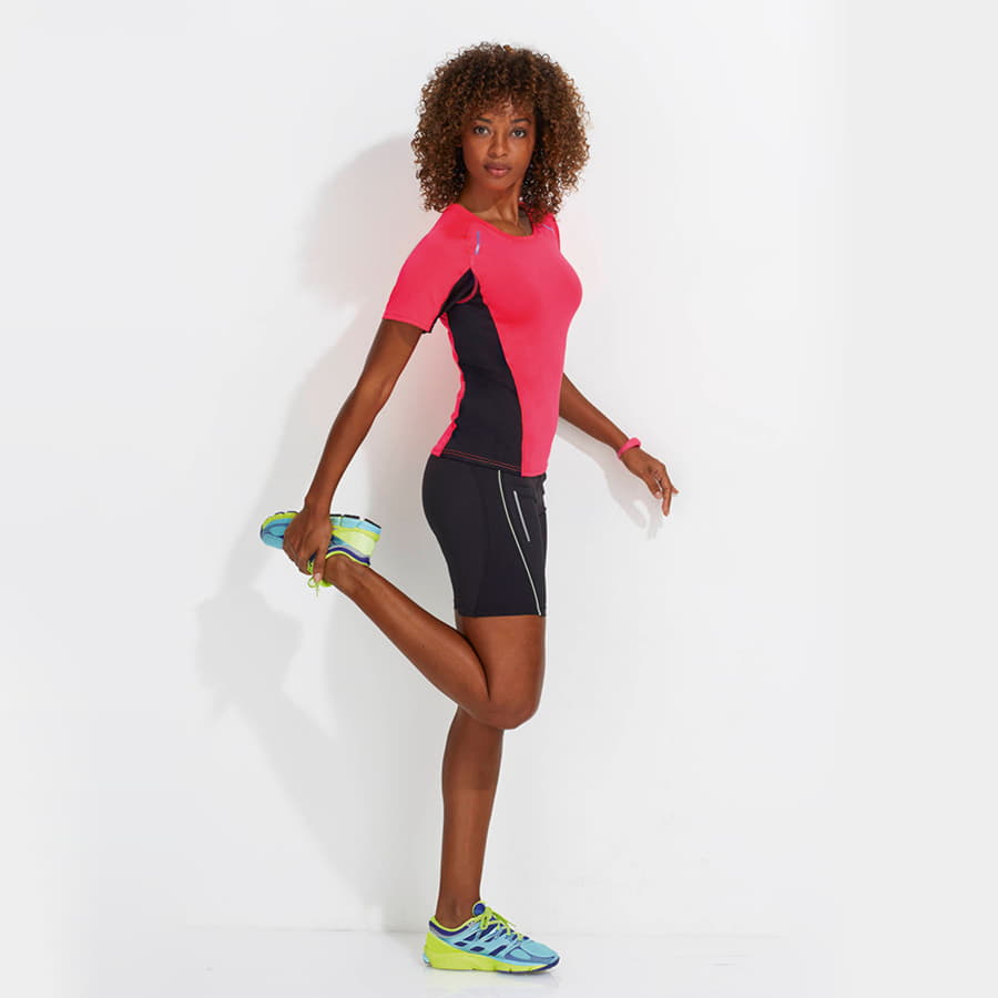 Футболка для бега "Sydney women", белый_XS, 92% полиэстер, 8% эластан, 180 г/м2