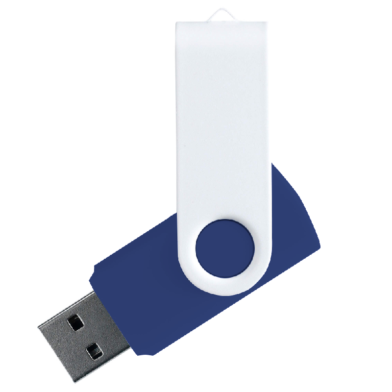 Флеш накопитель USB 2.0 Twister Сolor Mix 16GB, пластик Софт Тачметалл