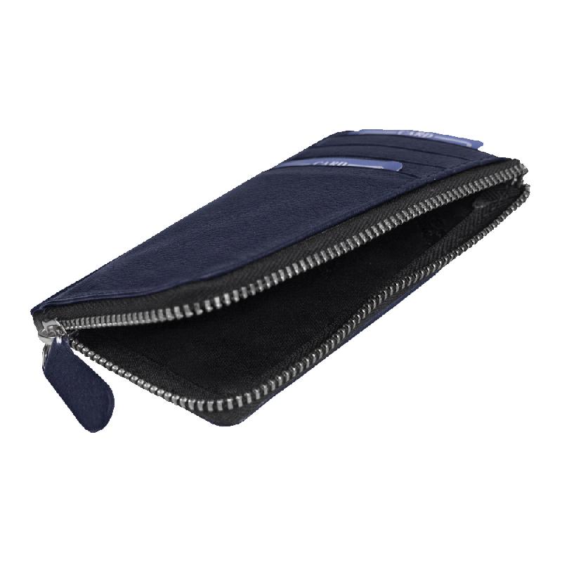 Универсальный футляр для кредитных карт и монеткартхолдер Leather Life из нат. кожи