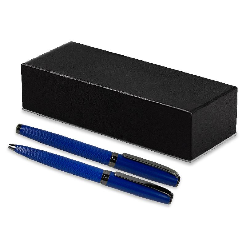 Набор ручек Ontario Solution,  (ручка шариковая, роллер) в подарочной коробке Emotion