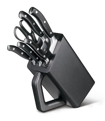 Набор из 6 кованых кухонных приборов VICTORINOX: 5 ножей и ножницы