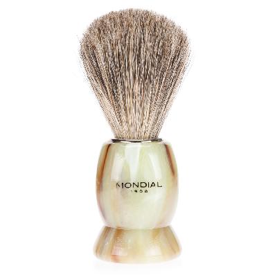 Помазок для бритья Mondial, пластик, ворс барсука, а