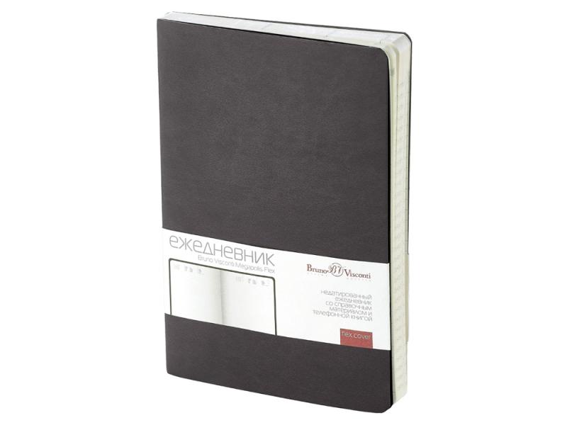 Ежедневник недатированный А5 Megapolis Velvet Flex