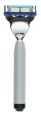 Станок для бритья IL Ceppo, FUSION, алюминий, никелированная латунь