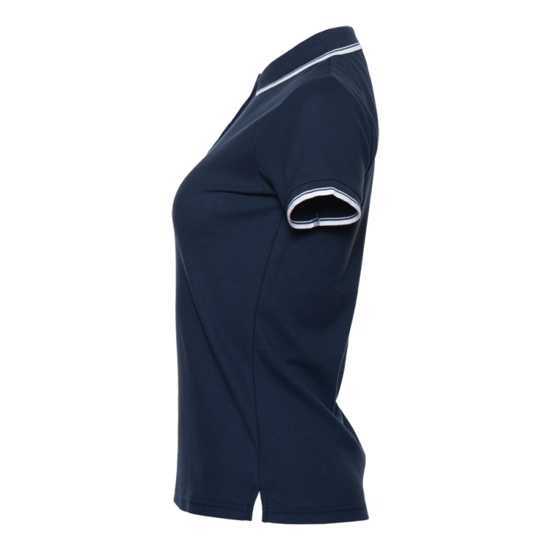 Рубашка поло женская STAN с окантовкой хлопок/полиэстер 185