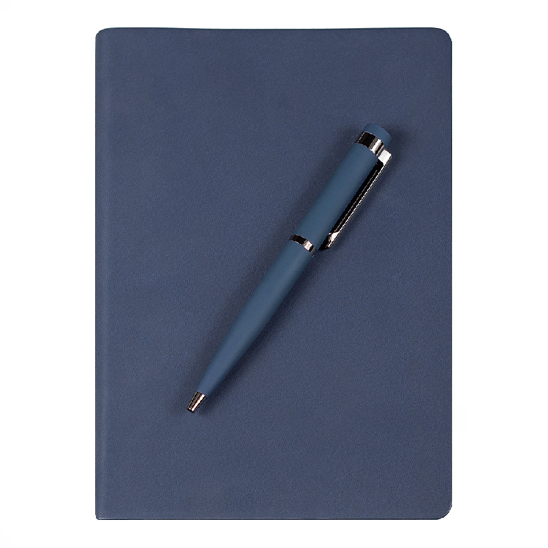 Набор подарочный Solution Superior Duo (ежедневник Flexy Soft Touch Latte А5, ручка Attashe)