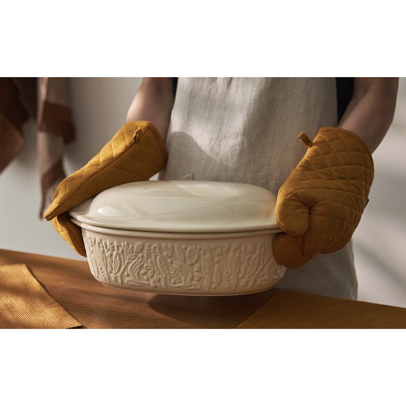 Прихваткаварежка из хлопка  из коллекции essential, 33х17,5 см