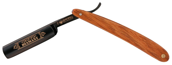 Бритва опасная Dovo, ручка  оливковое дерево, 58",11