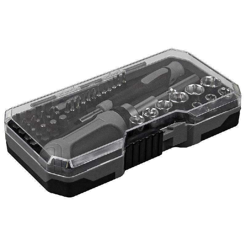 Набор инструментов Tools  Workhard, 40 инструментов, в пластиковом футляре