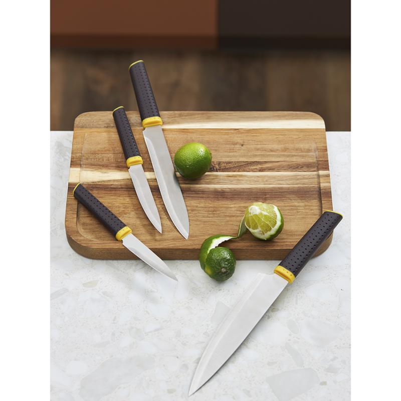 Набор из 4х ножей с подвесным блоком acros