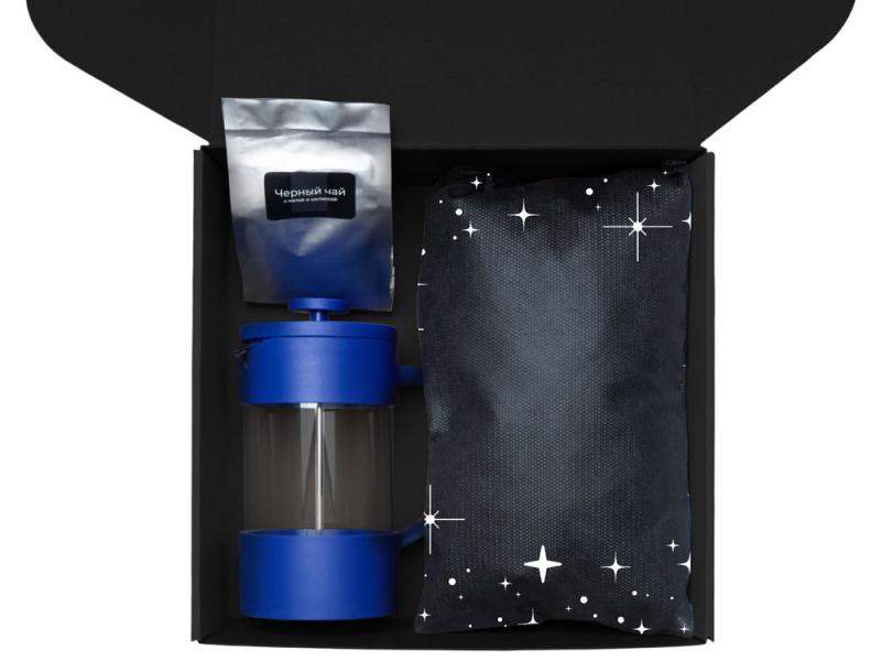 Подарочный набор Re:Together с френчпрессом, кружками и дженгой