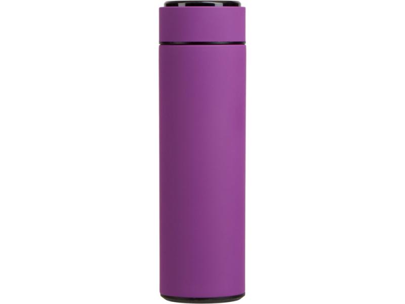 Вакуумный термос Module X с индикатором температуры и медной изоляцией, 500 мл, крафтовый тубус