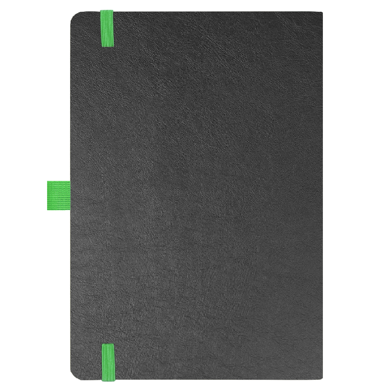 Блокнот Flexy Forest Urban Soft leather  А5, недатированный, с резинкой и петлей для ручки, в гибкой обложке