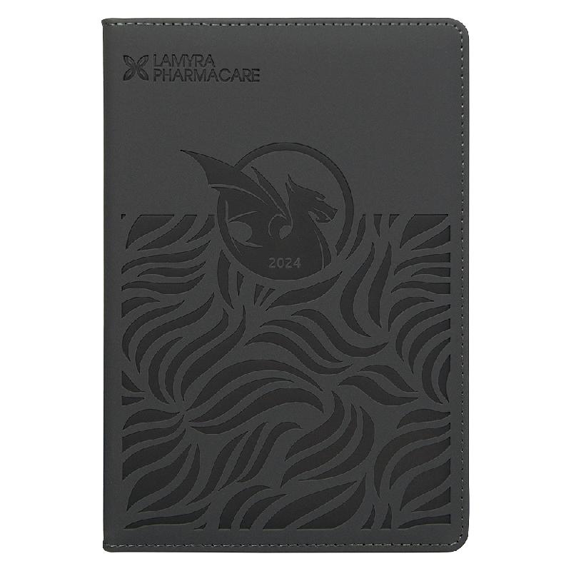 Ежедневник City Soft Print Sample Lamyra Pharmacare А5, недатированный, в твердой обложке с поролоном