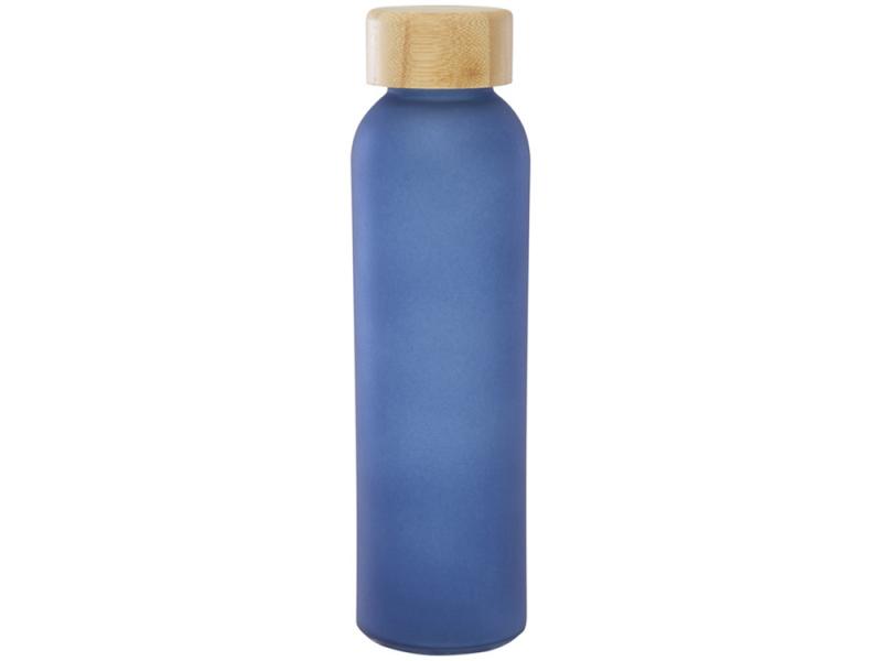 Стеклянная бутылка с бамбуковой крышкой Lume, 500мл