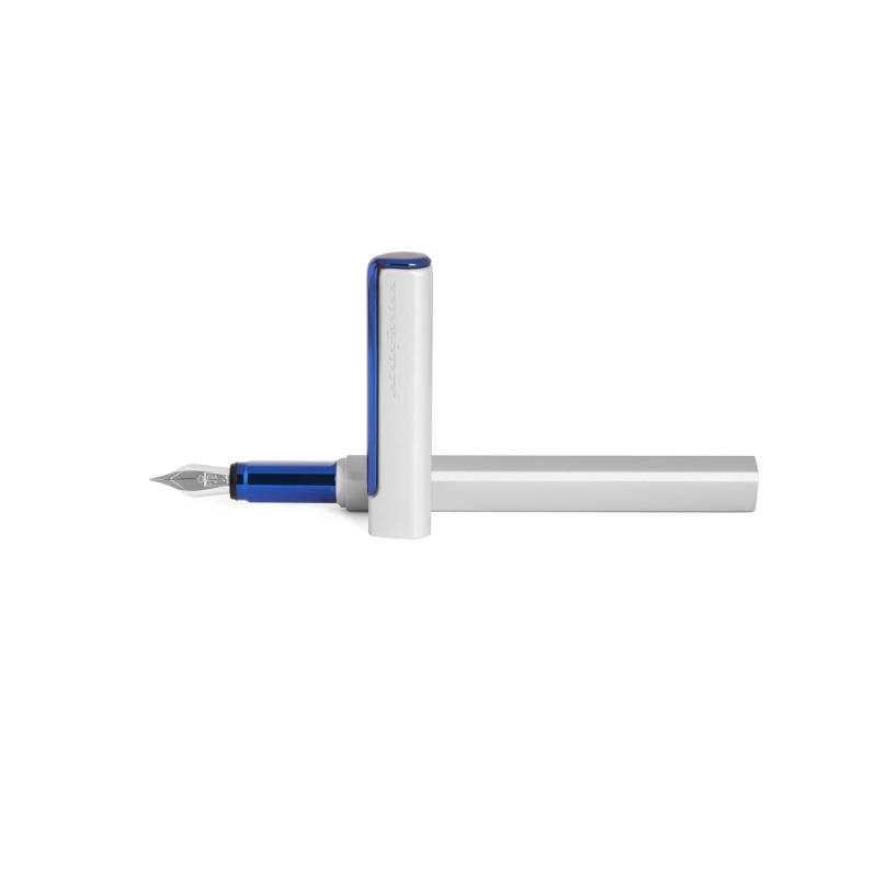 Перьевая ручка PININFARINA PF One SILVER /BLUE