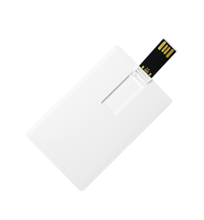 Флеш накопитель USB 2.0 в виде кредитной карты 32GB, пластик
