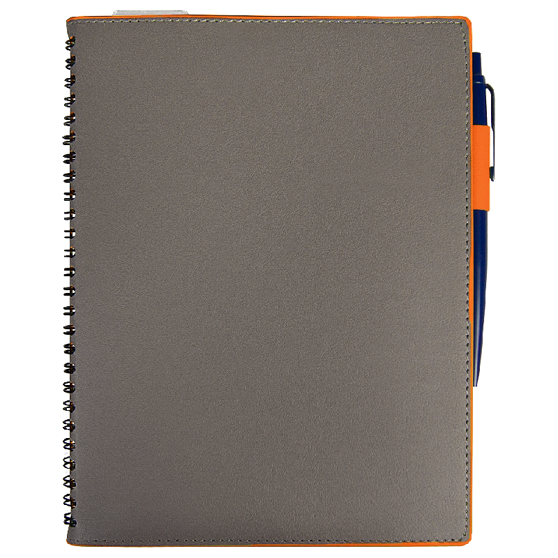 Ежедневник Flexy Verde Sivilia B5 на пружине, недатированный, в гибкой обложке