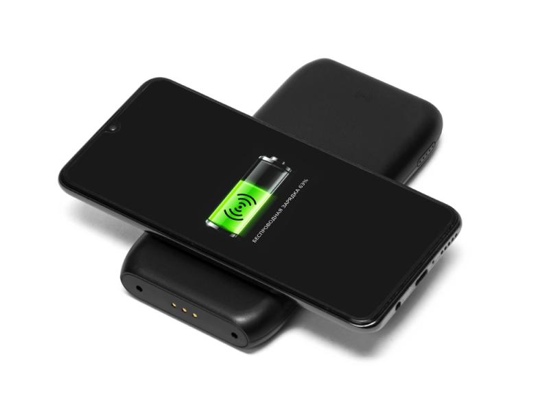 Беспроводное портативное зарядное устройство с зарядной станцией UnIQ, 10000 mAh