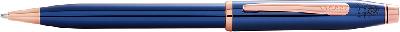 Шариковая ручка Cross Century II Translucent Cobalt Blue Lacquer