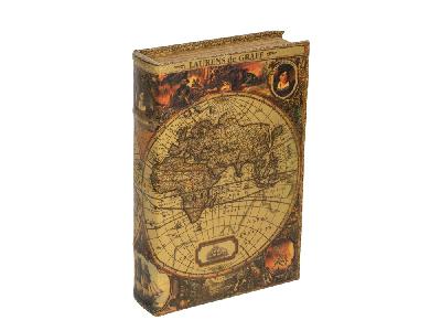 Подарочная коробка Карта мира L
