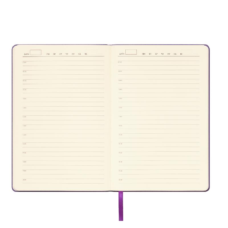 Ежедневник Spark недатированный, (с упаковкой, со стикерами)