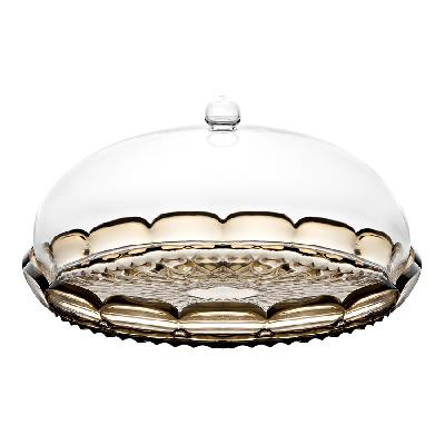 Блюдо сервировочное с крышкой vanity, D30 см