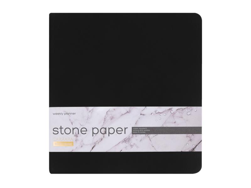 Еженедельник с каменной бумагой А5+ Carrara