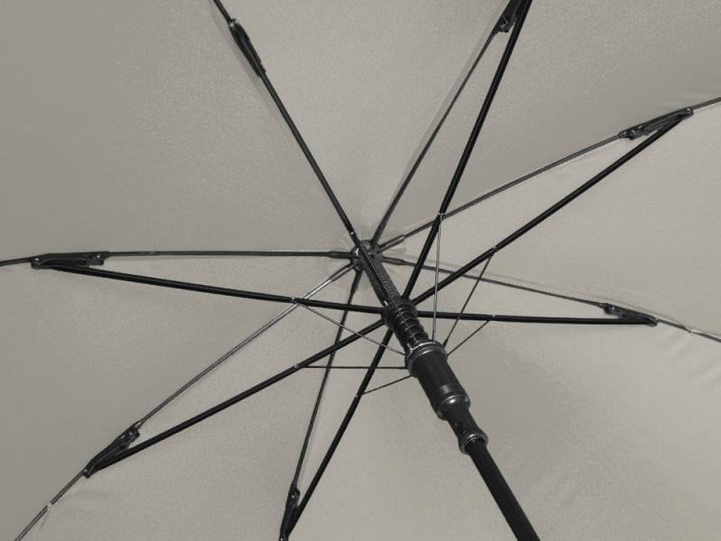 Зонт-трость Reviver с куполом из переработанного пластика