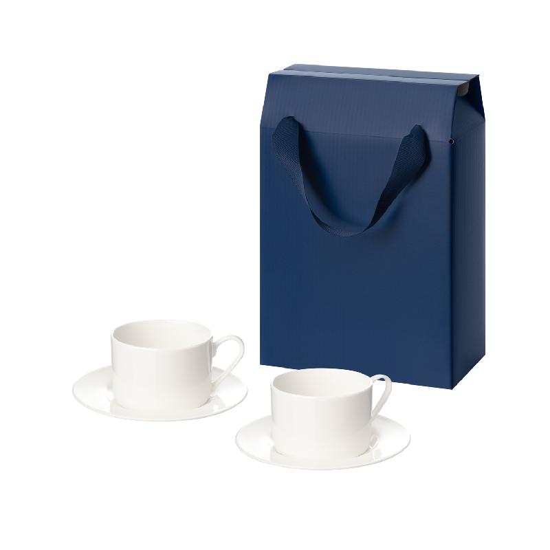 Подарочный набор Mokko в коробке-пакете (две чайных пары)