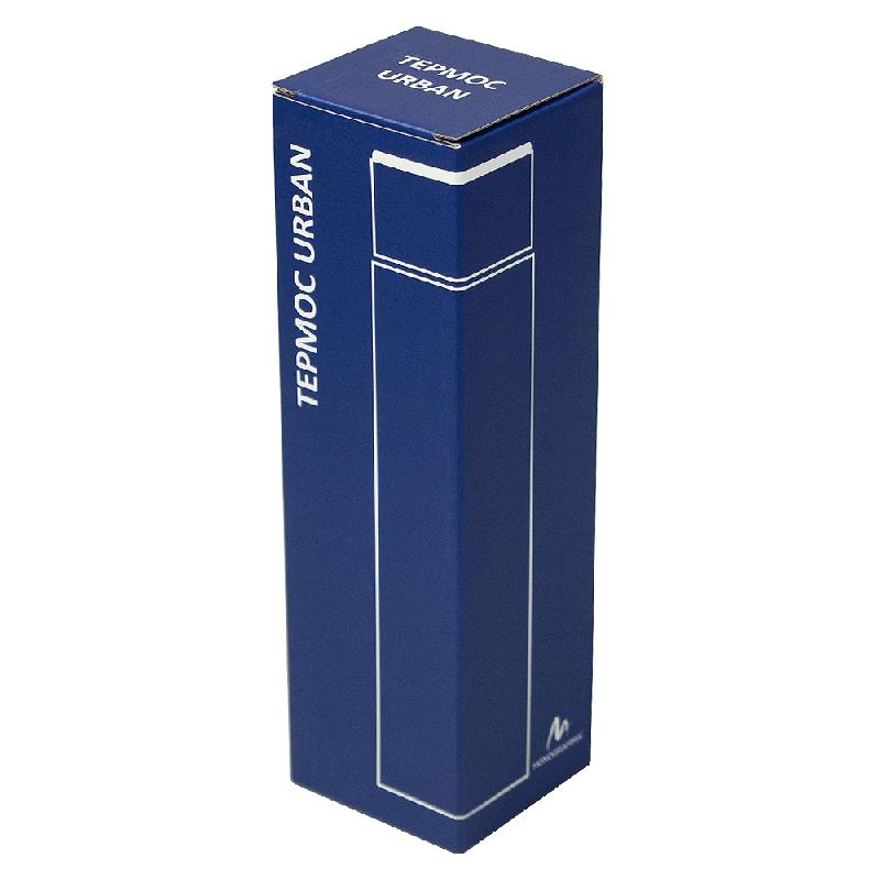 Термос вакуумный стальной Urban двухстеночный едной изоляцией 450 мл, крышка с дисплеем