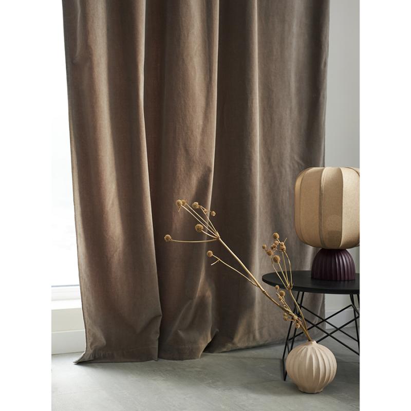 Штора из хлопкового бархата  из коллекции essential, 150х290 см