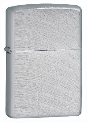 Зажигалка ZIPPO Classic с покрытием Chrome Arch, латунь, овая, 38x13x57 мм