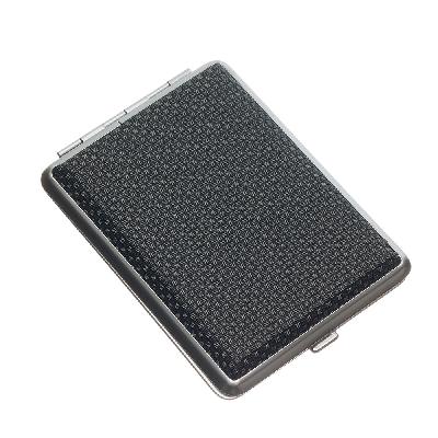 Портсигар SQuire, искусственная кожа,   с рисунком, 74*95*18 мм