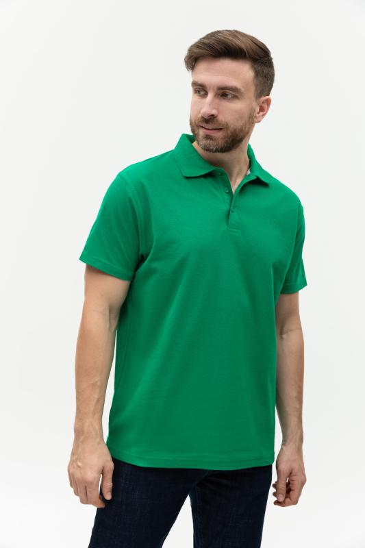 Рубашка поло мужская  STAN хлопок/полиэстер 185