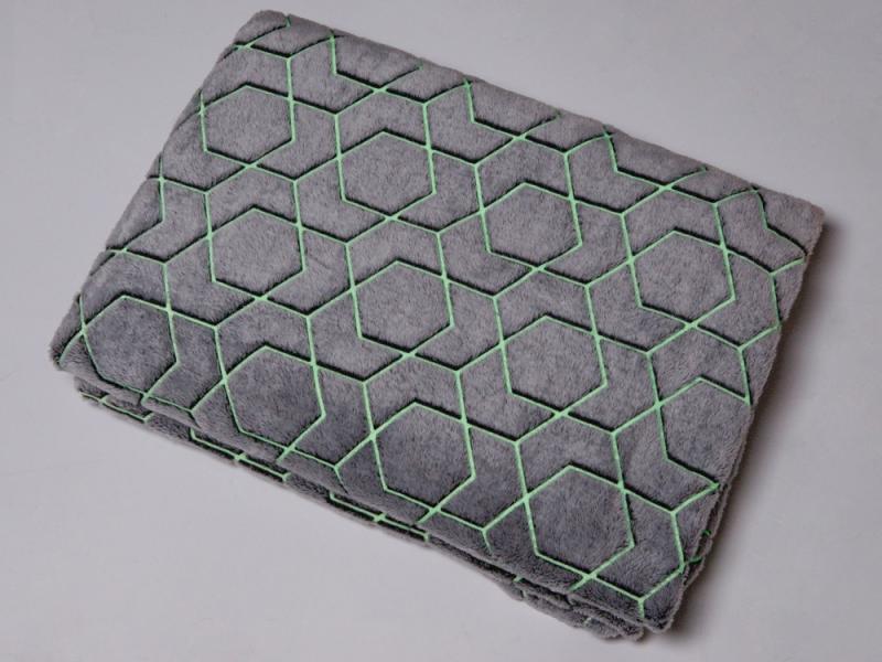 Светящийся в темноте плед Lattice