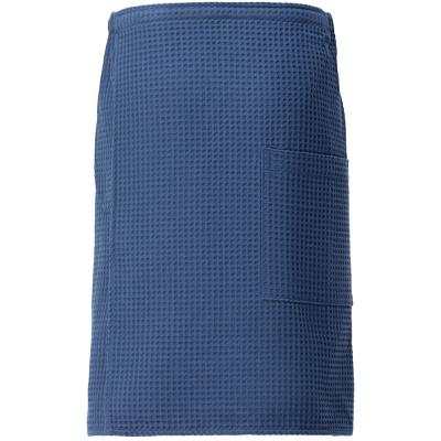 Килт вафельный мужской Onsen, темно-синий