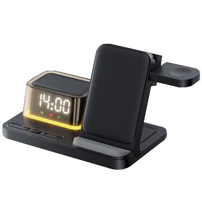 Беспроводное мультизарядное устройство Volt 15W (7в1), черный