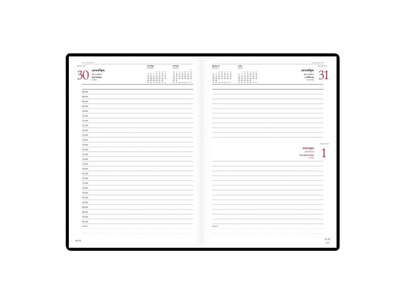 Ежедневник А5 датированный Velvet на 2025 год