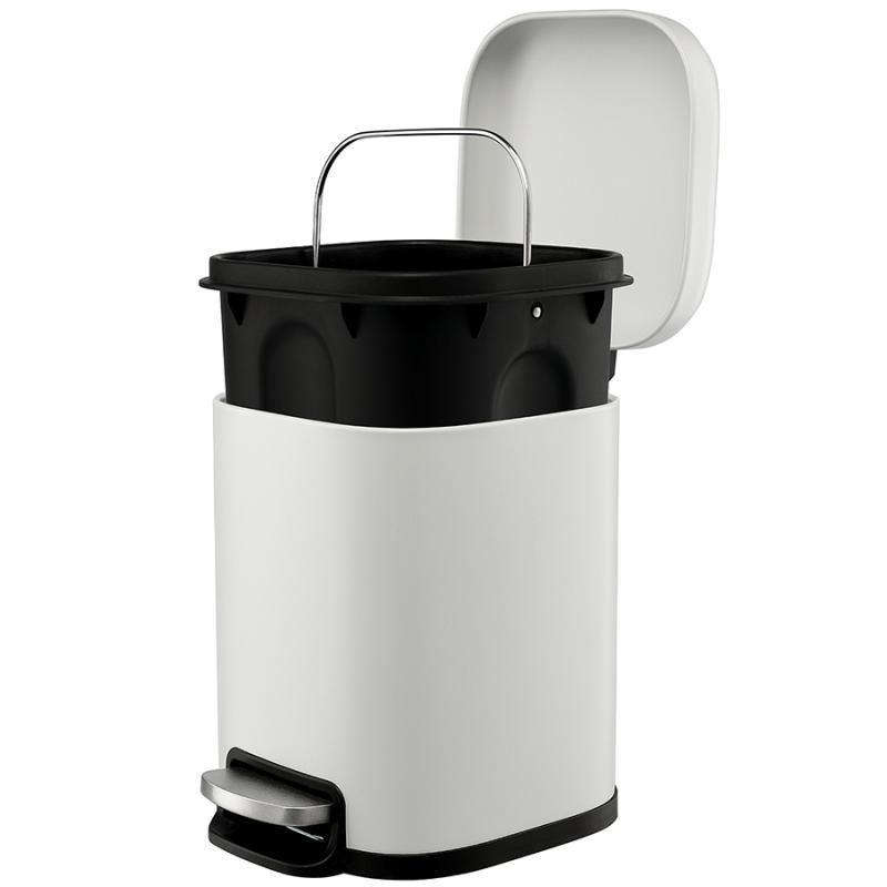 Ведро мусорное с педалью, 6 л
