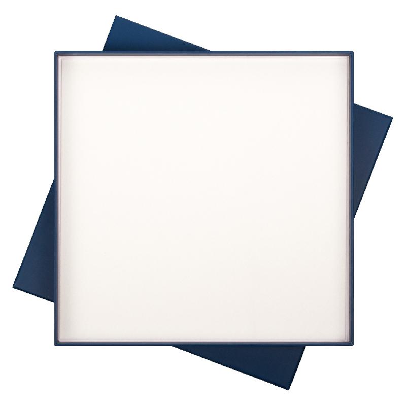 Подарочная коробка с ложементом для ежедневника, ручки и аккумулятора,  (под съемные ложементы)