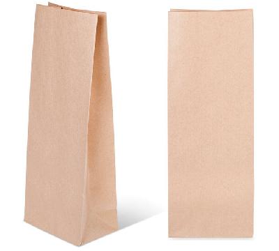 Пакет упаковочный, бумажный, крафт, 6x9x22,5 см
