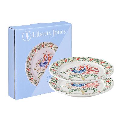 Набор тарелок fantail bird из коллекции  of paradise в подарочной упаковке, D18 см, 2 шт.
