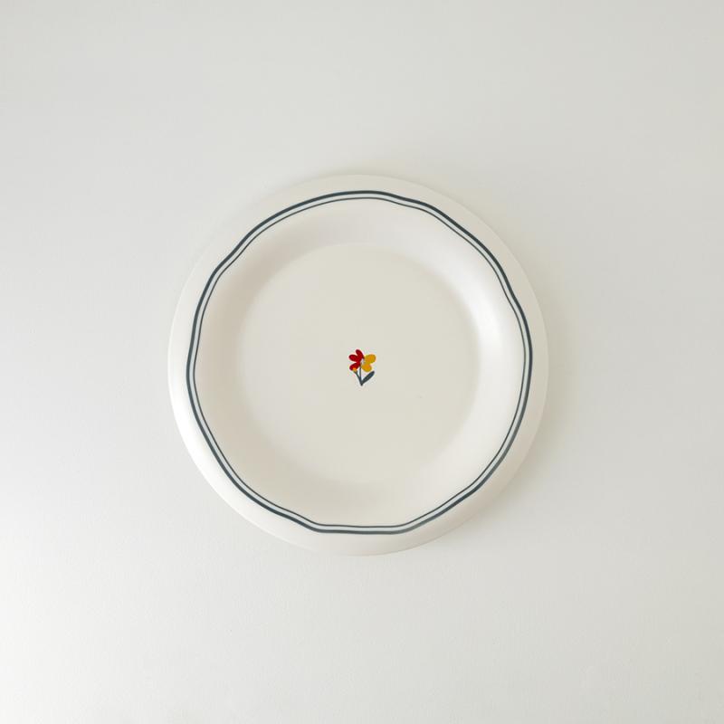 Набор тарелок plush, little petals, D21, 2 шт.