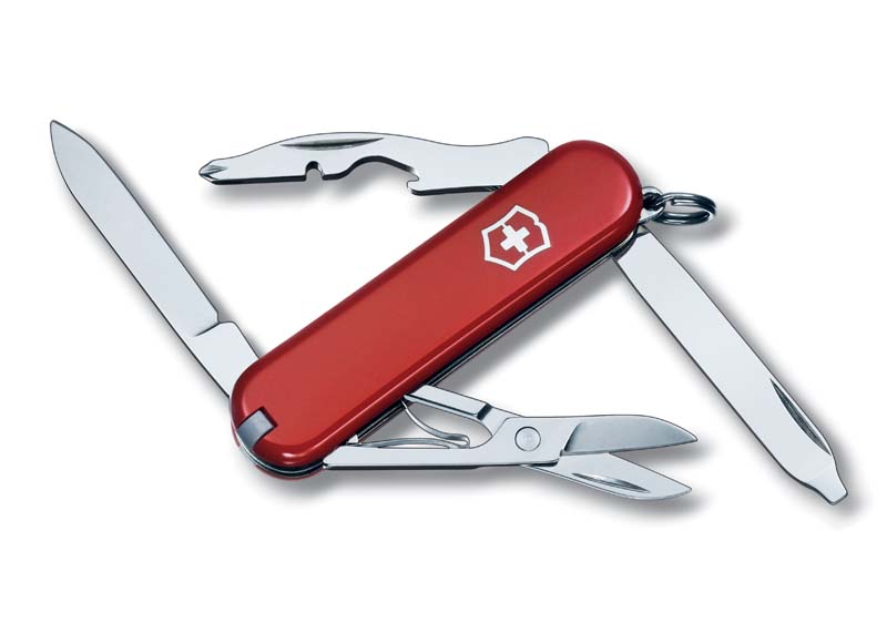 Ножбрелок VICTORINOX Rambler, 58 мм, 10 функций