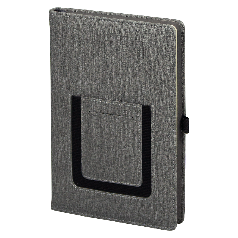 Ежедневник  Smart Wallet Cambric  A5, недатированный, в твердой обложке с поролоном