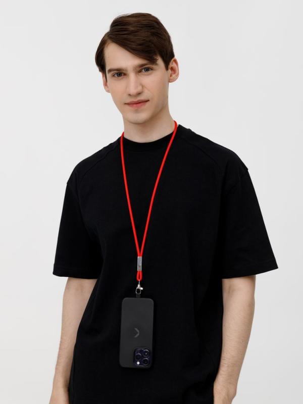 Шнурок для бейджа Tube Metal